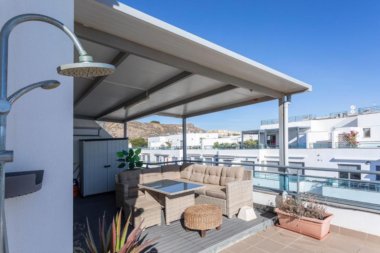 Atico Pinar De Garrucha Con Vistas Al Mar-Gran Terraza Leilighet Eksteriør bilde
